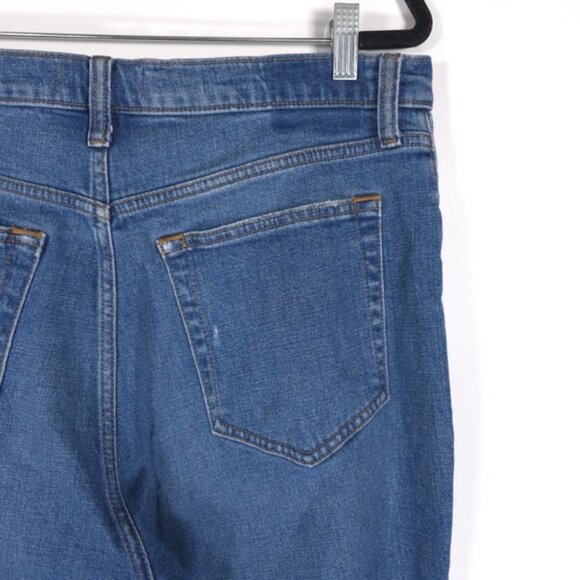 Abercrombie & Fitch Women Ankle Straight Ultra High Rise Curve Love Jeans 33/16s - Picture 10 of 15